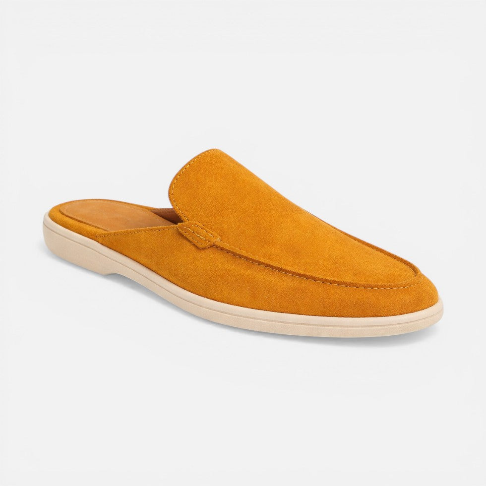 Orthopedic Suede Slip On Loafers