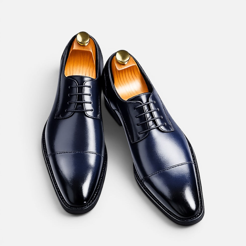 Orthopedic Formal Leather Derby Shoes