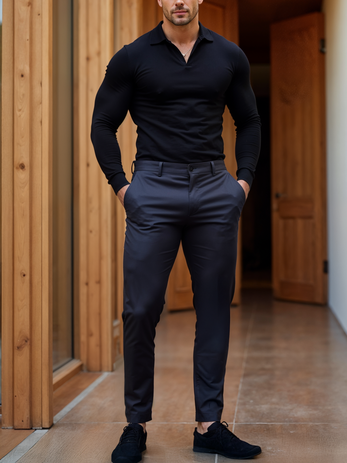 STRETCH PANTS FOR MEN 5