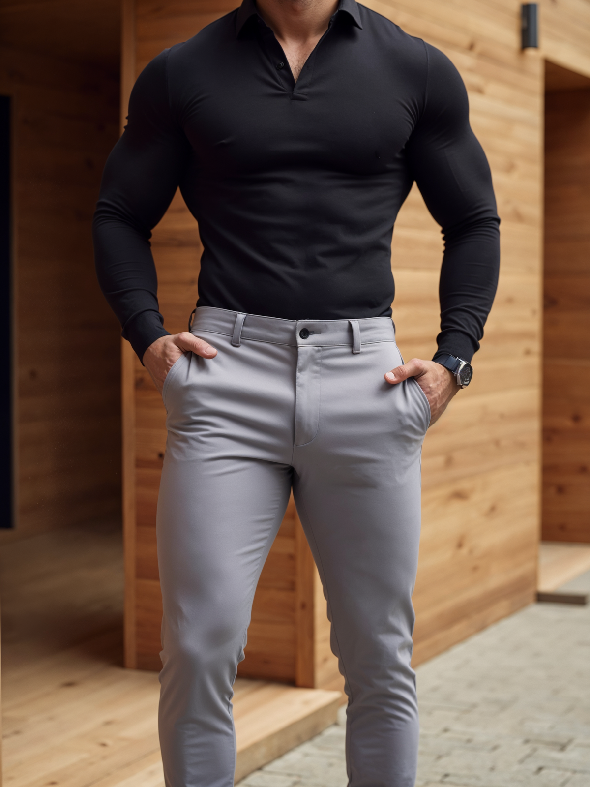 STRETCH PANTS FOR MEN 9