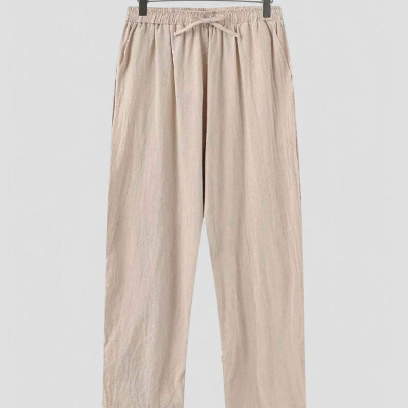 Old Money linen trousers summer pants for men