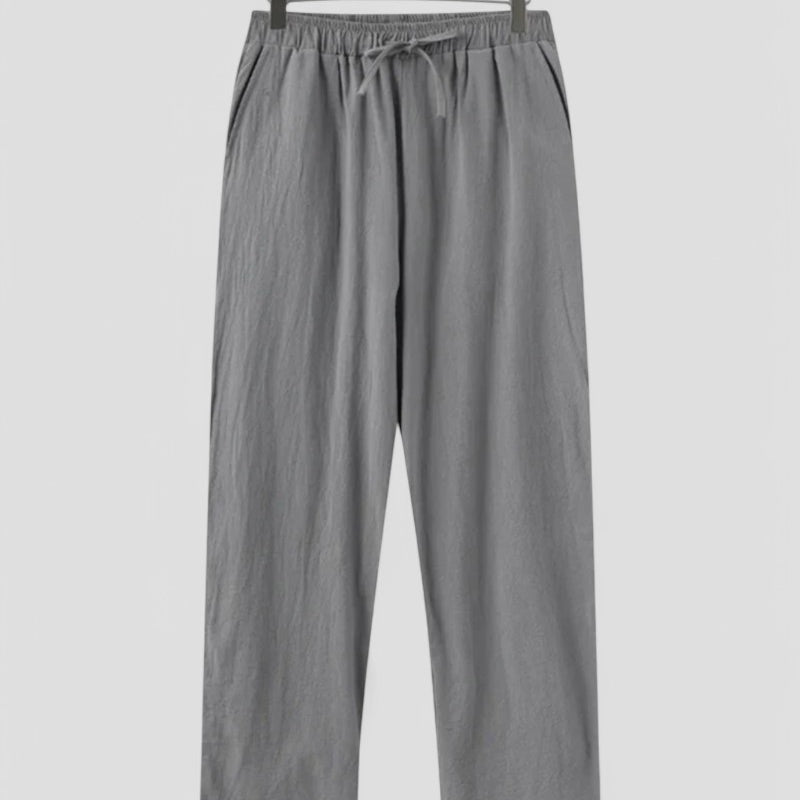 Old Money linen trousers summer pants for men