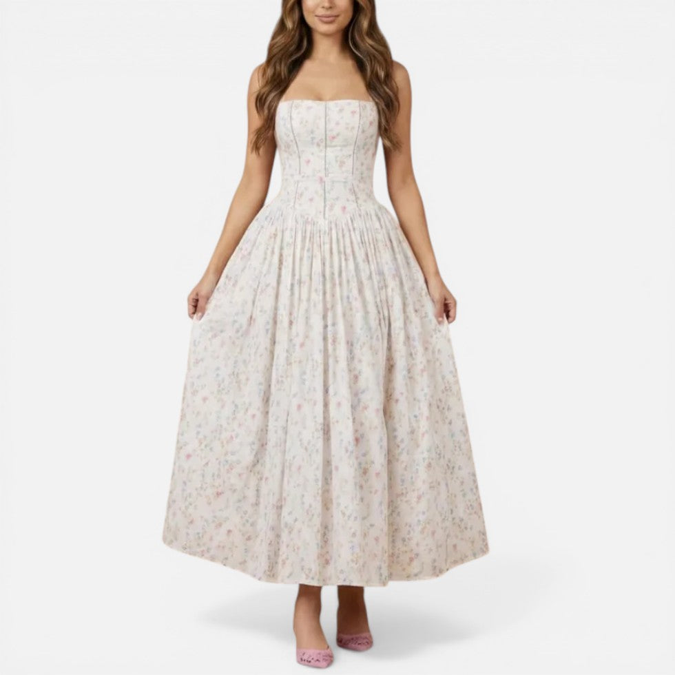 Wedding Guest Floral Midi Dress