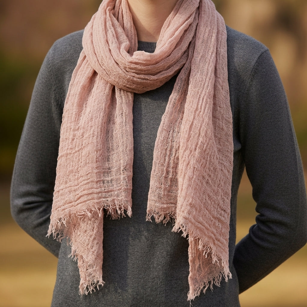 Baeza Frayed Edge Scarf 6
