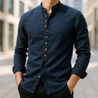 LAURENT MONACO | LINEN AND COTTON SHIRT 2